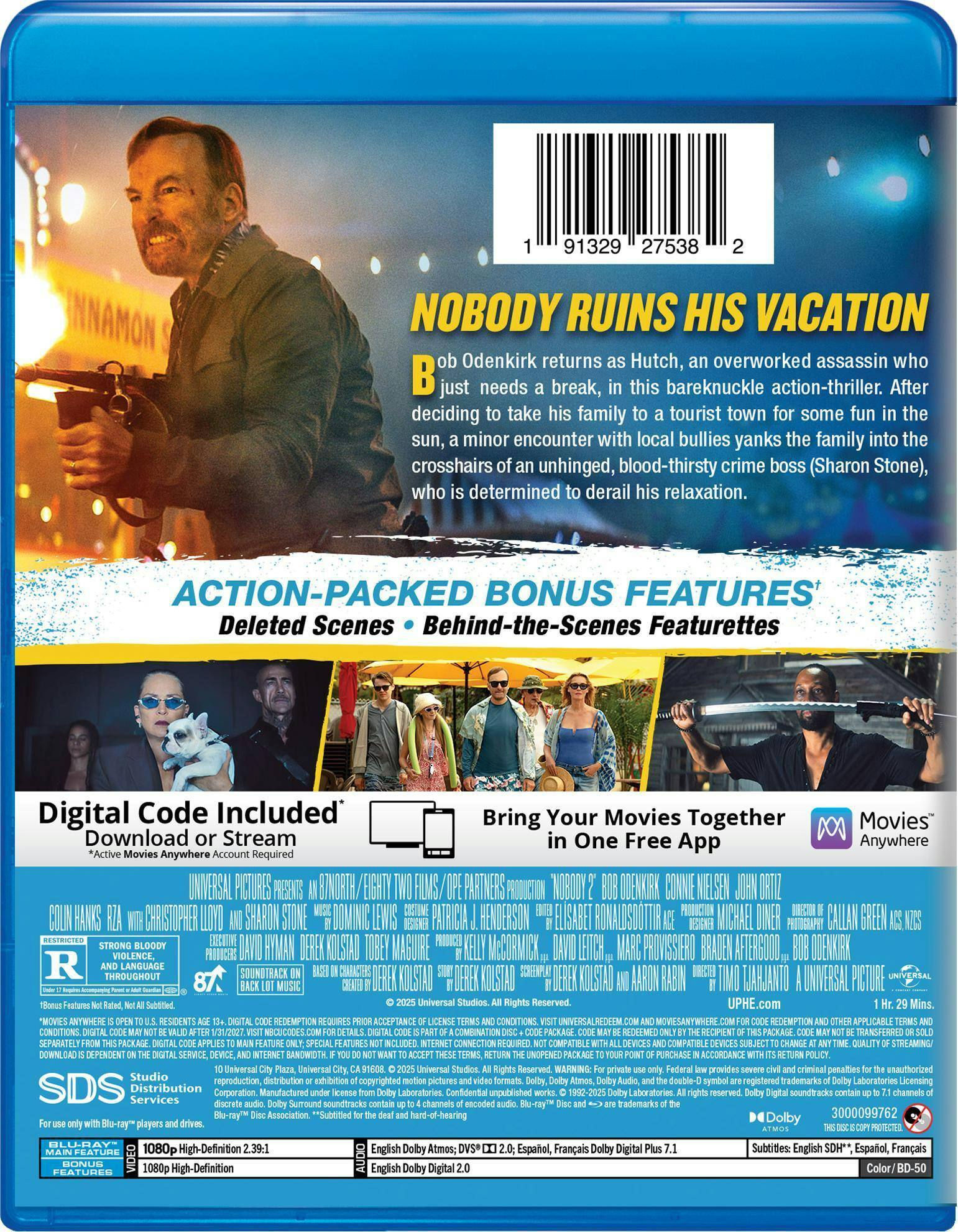 Back. Nobody 2   - BLU-RAY.