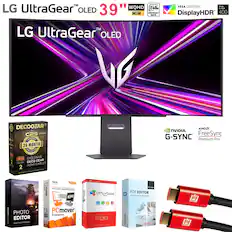 LG UltraGear 39" WQHD 240Hz OLED Refresh Rate 34114 Rate LG UltraGear OLED VESA Certified True Black DisplayHDR 400 DECOGEAR CPS Bundle 26 Month CPS Premium Protection AMD NVIDIA G-SYNC FreeSync Premium Pro
- DECOGEAR
- 26 MONTH
- EXCLUSIVE DECO GEAR
- 2 HDMI CABLES
- mevavi
- PHOTO EDITOR
- MAKE PHOTO MEMORIES
- PCmover
- Professional
- OfficeSuite
- PDF EDITOR
- NVIDIA G-SYNC
- AMD FreeSync Premium Pro