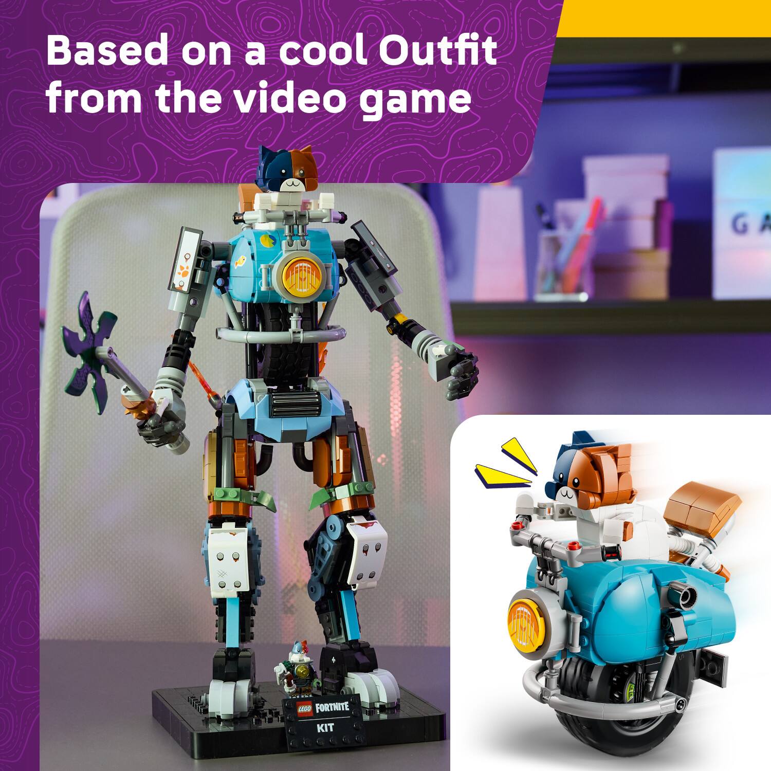Based on a cool Outfit from the video game Fortnite KIT