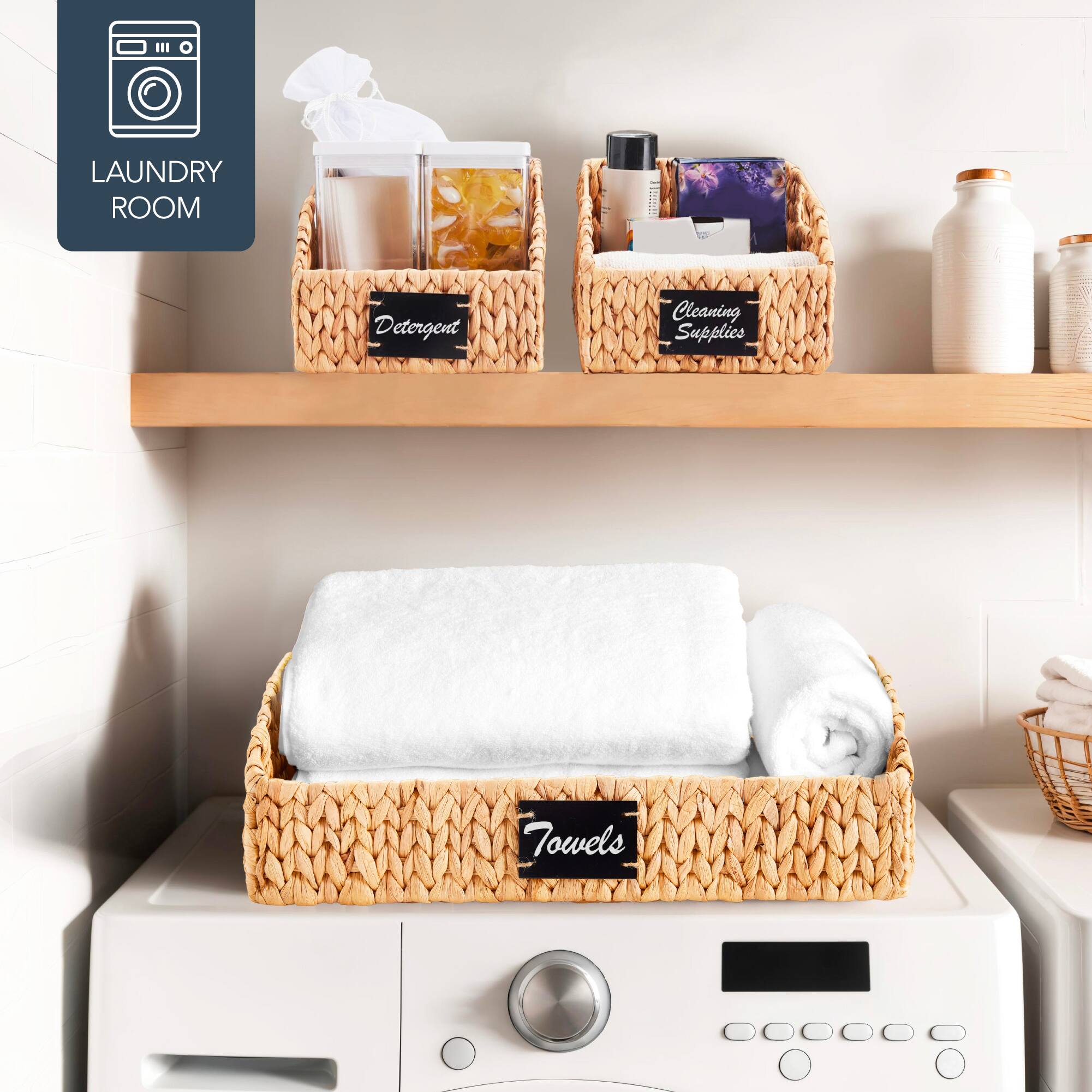 LAUNDRY ROOM
Detergent
Cleaning Supplies
Towels