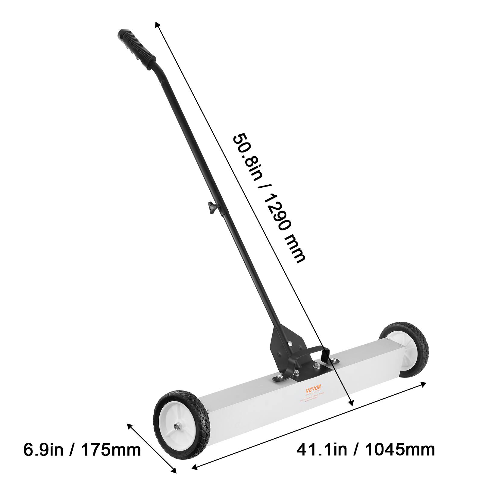 50.8in / 1290mm  
6.9in / 175mm  
41.1in / 1045mm