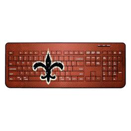 Keyscaper - New Orleans Saints Football Design Wireless Keyboard - Multicolor