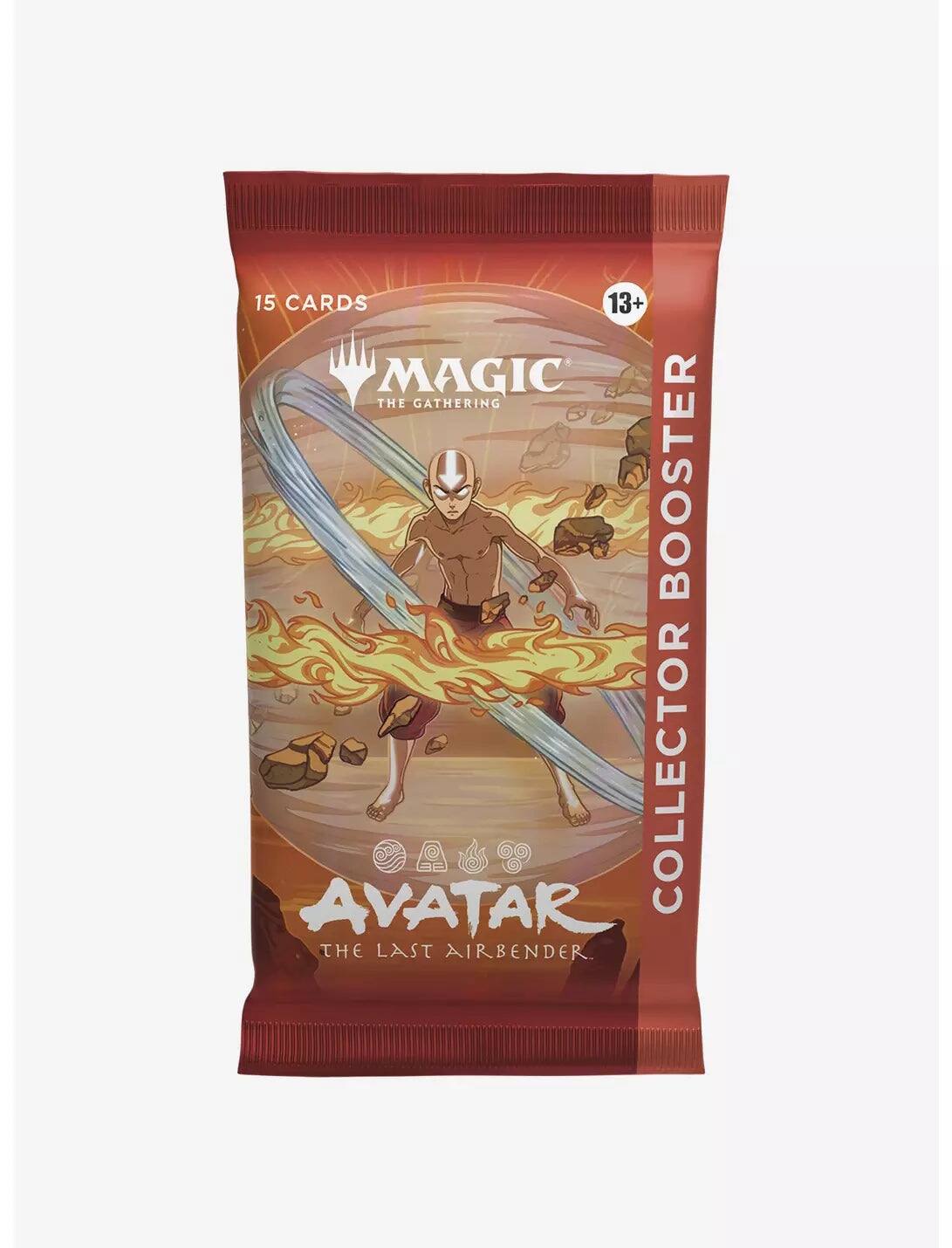 15 CARDS 13+ MAGIC THE GATHERING COLLECTOR BOOSTER AVATAR THE LAST AIRBENDER