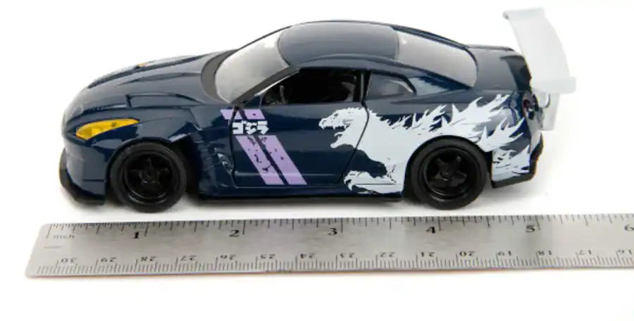 Lego R35 Jada Toys Godzilla Hollywood Rides 1:32 Nissan GT R Ben Sopra Die Cast ...