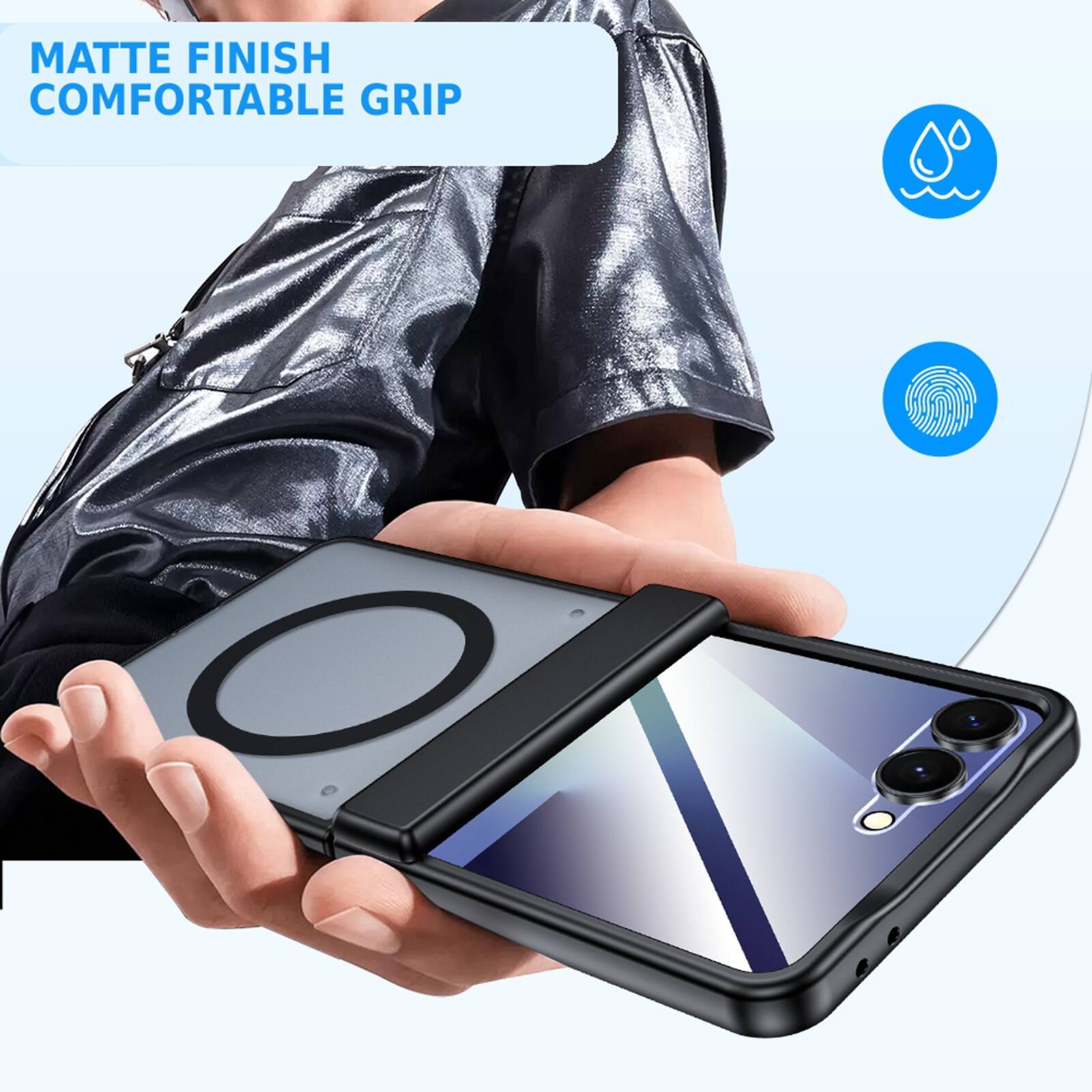 MATTE FINISH COMFORTABLE GRIP