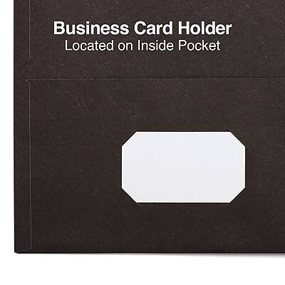 Business Card Holder  
Located on Inside Pocket