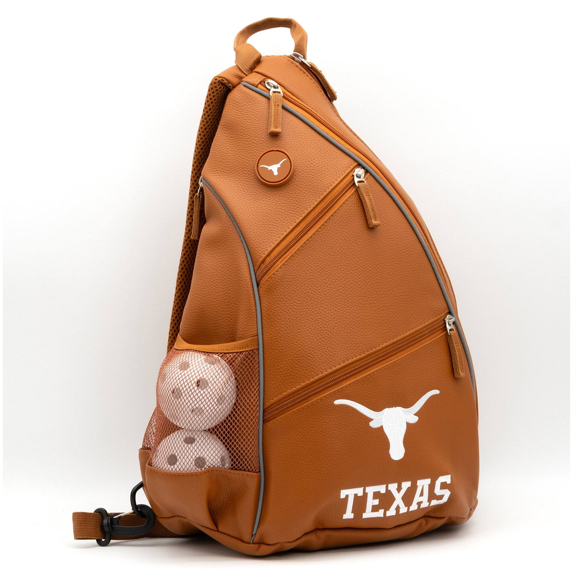 Alt View 2. Team Golf - Texas Longhorns Embroidered Team Pickleball Backpack - Multicolor.