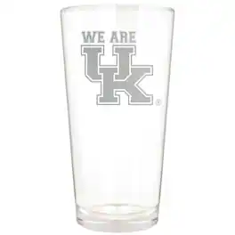 Great American Products - Kentucky Wildcats Etched 16oz. Rally Cry Pint Glass - Multicolor