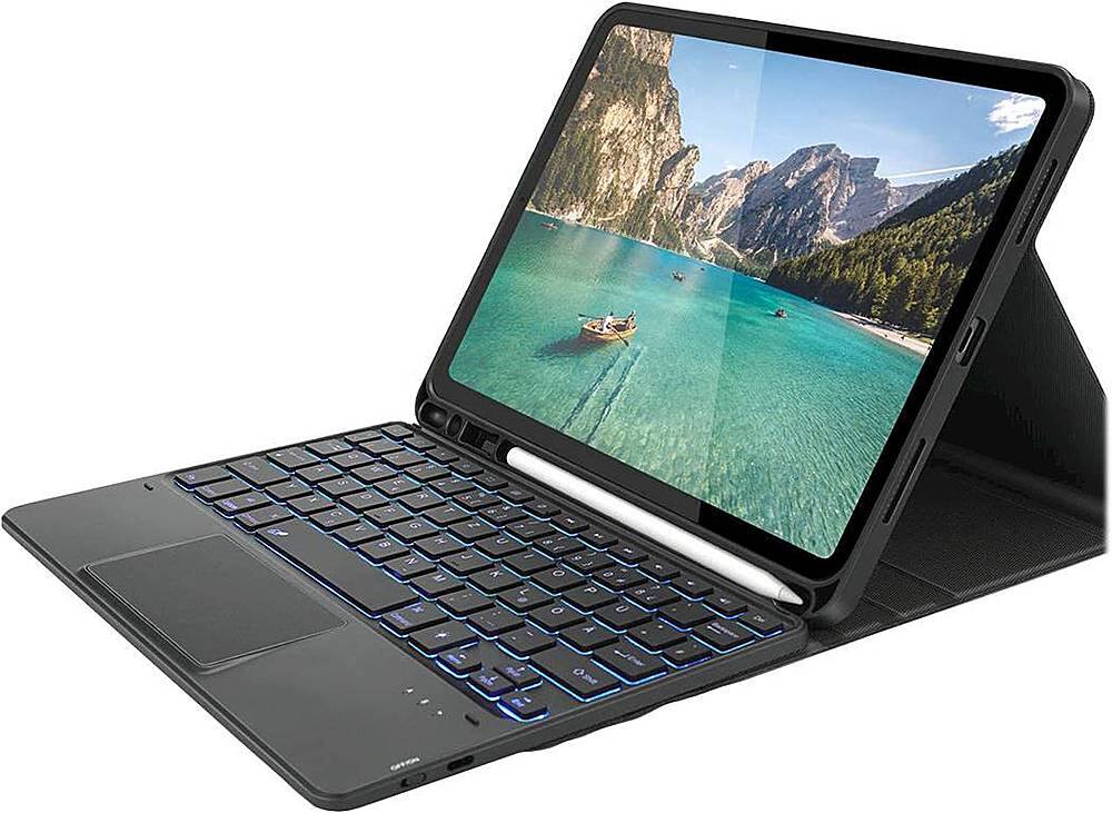 Alt View 12. SaharaCase - Keyboard Folio Case for Apple iPad Pro 11" (2nd, 3rd, and 4th Gen 2020-2022) - Black.