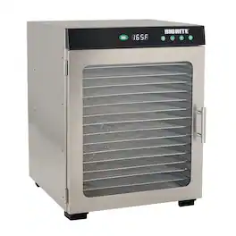 LEM Product - NEW 10-Tray Dehydrator - Stainless Steel