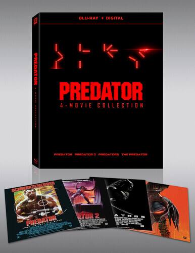 Alt View 1. Predator: 4-Movie Collection   - BLU-RAY.