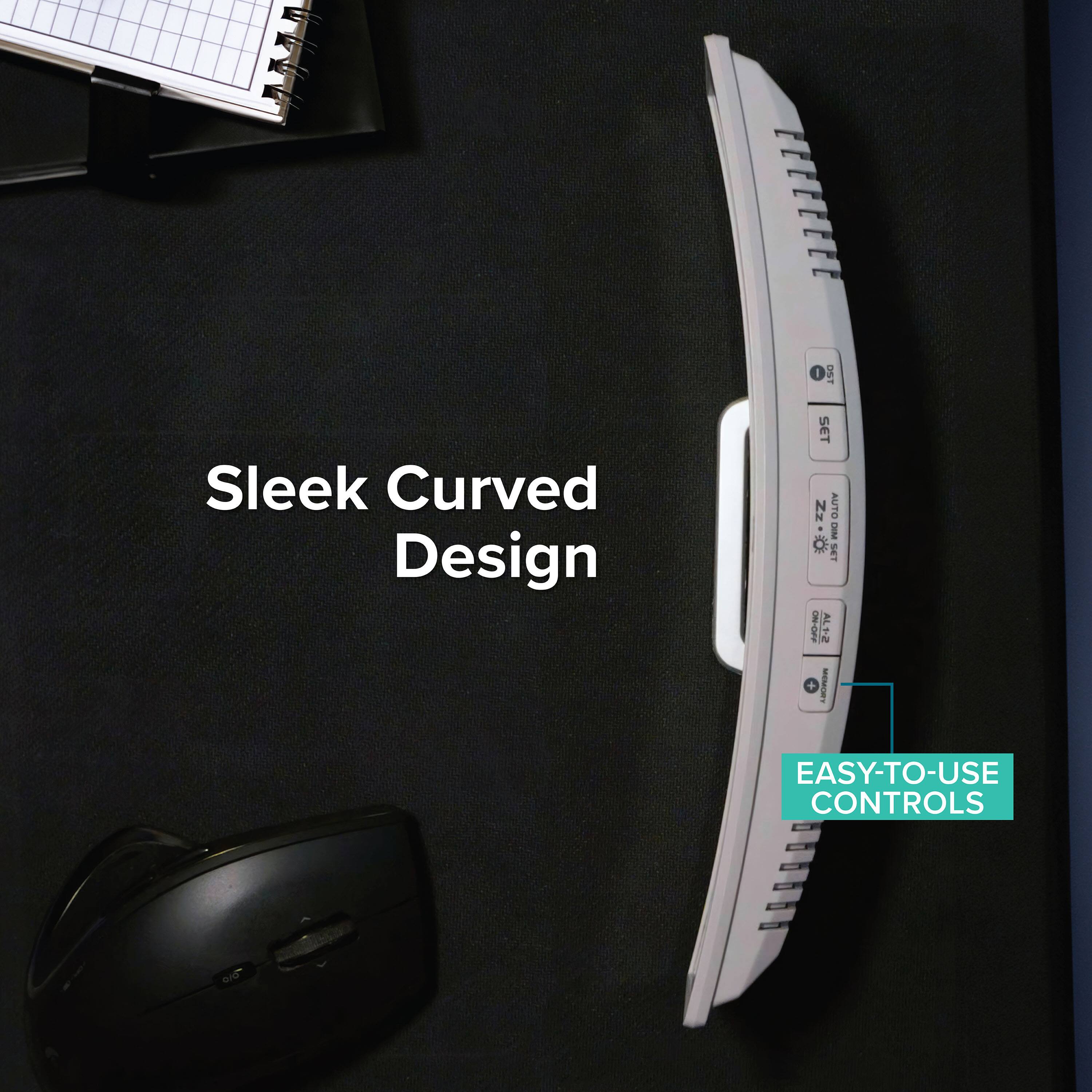 Sleek Curved Design

DST SET Zz AUTO DIM SET ON-OFF AL1-2 + MEMORY

EASY-TO-USE CONTROLS