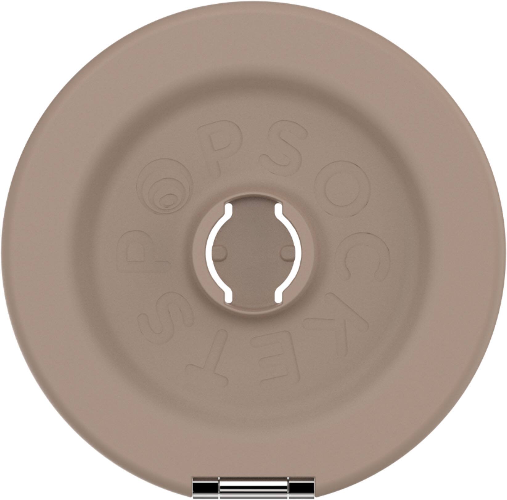 Alt View 8. PopSockets - MagSafe Kick-Out Universal Magnetic Grip & Stand with Adapter Ring for Cell Phones - Latte.