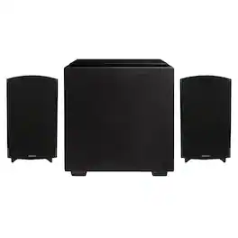 Pair of Definitive Technology ProMonitor 1000-2-Way On Par with Any Large Speaker - Descend DN8 500 Watts - Black