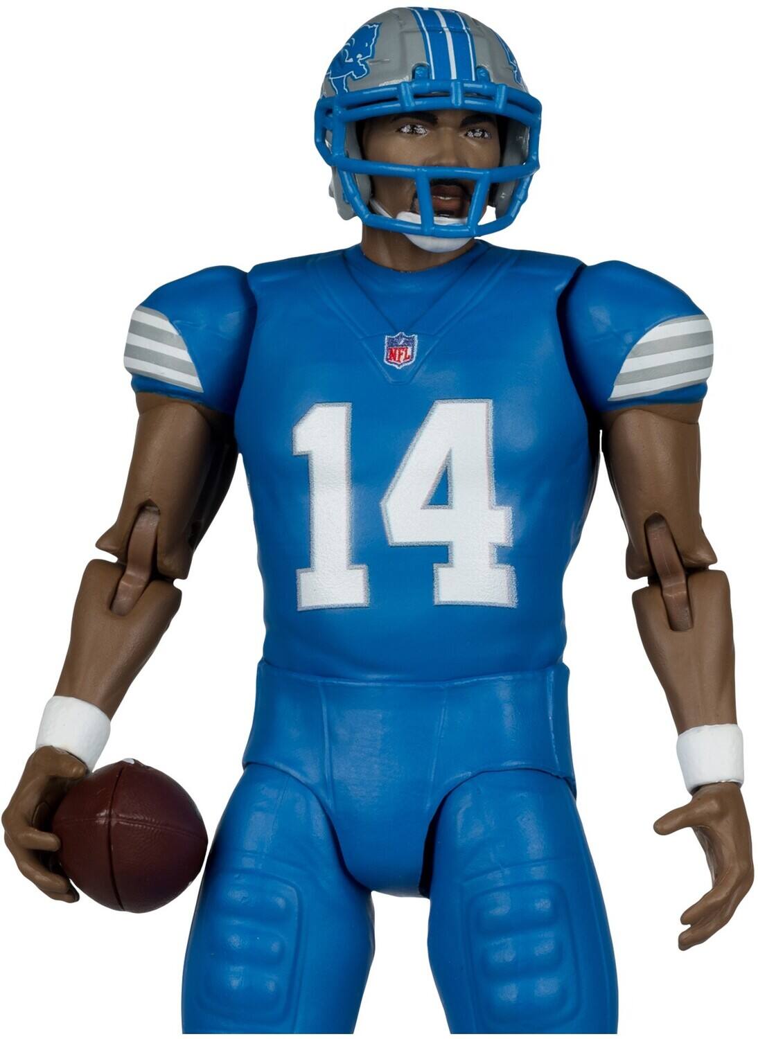 Alt View 2. McFarlane Toys - McFarlane SportsPicks - NFL - Amon-Ra St. Brown (Detroit Lions) 6" Action Figure   - COLLECTIBLES - Multicolor.