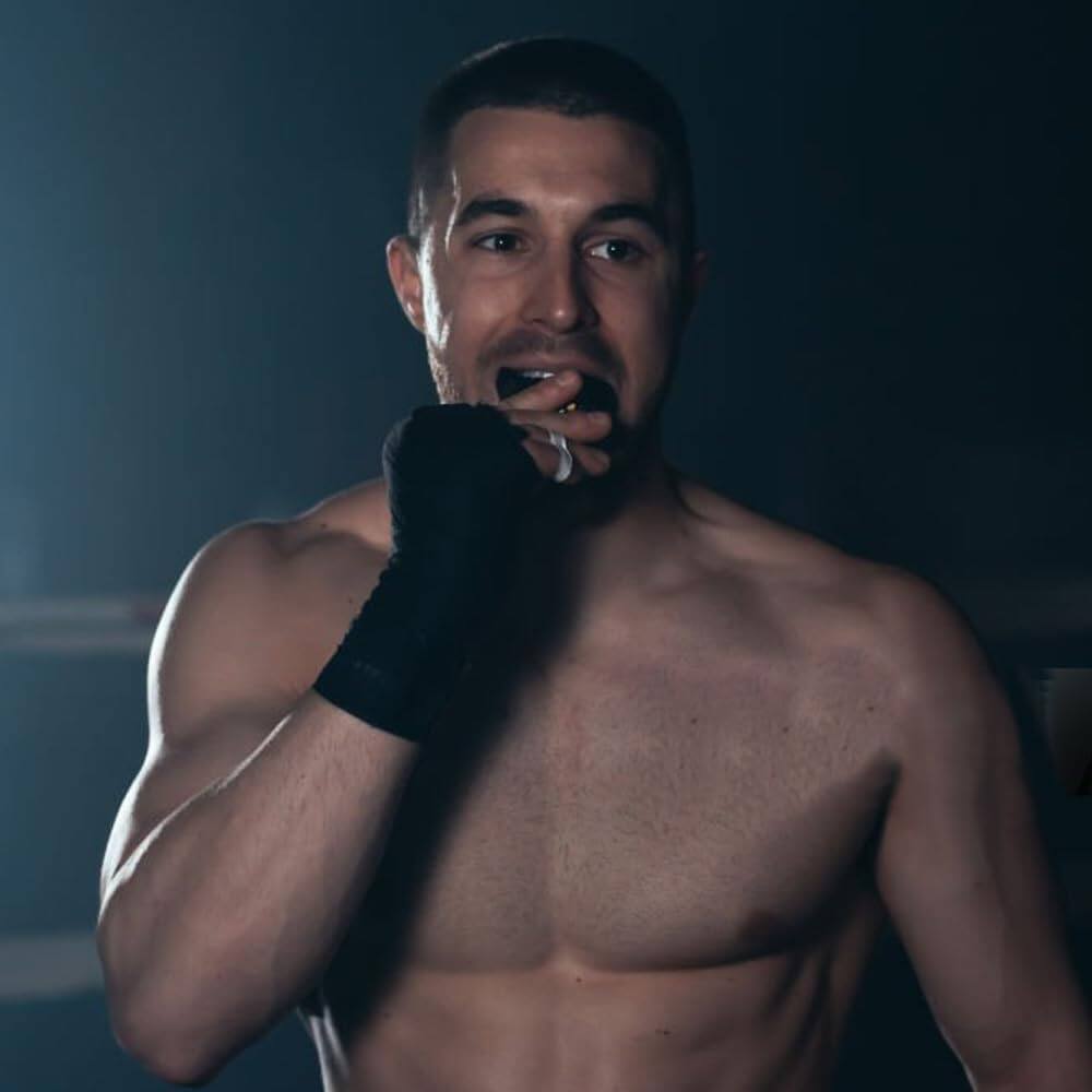 Alt View 7. Amber Sporting Goods - Custom Fit Sports Mouthpiece for MMA & Boxing, Comfortable Protection for Contact Sports, Black - Black.