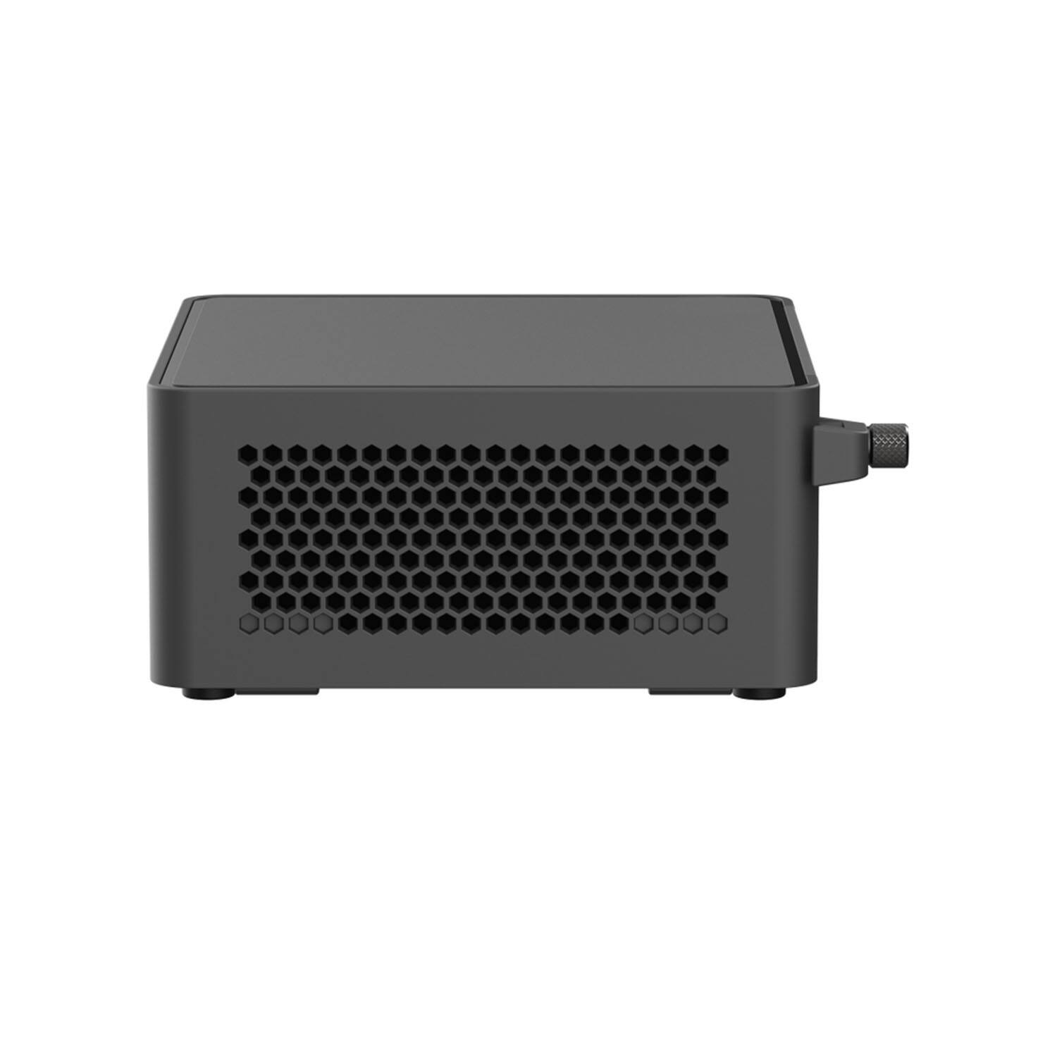 Alt View 7. ASUS - ASUS NUC 15 Pro Mini Desktop (Intel Ultra 7-255H, 64GB DDR5, 2TB PCIe SSD, Intel Arc 140T, Win 11 Pro) w/USB Hub - Black.