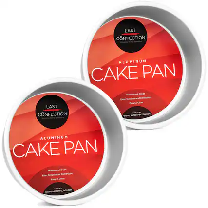 LAST CONFECTION Heavenly Sinfu Bakeware
ALUMINUM CAKE PAN
Professional Grade
Even Temperature Distribution
Easy to Clean
VISIT US AT
WWW.LASTCONFECTION.COM