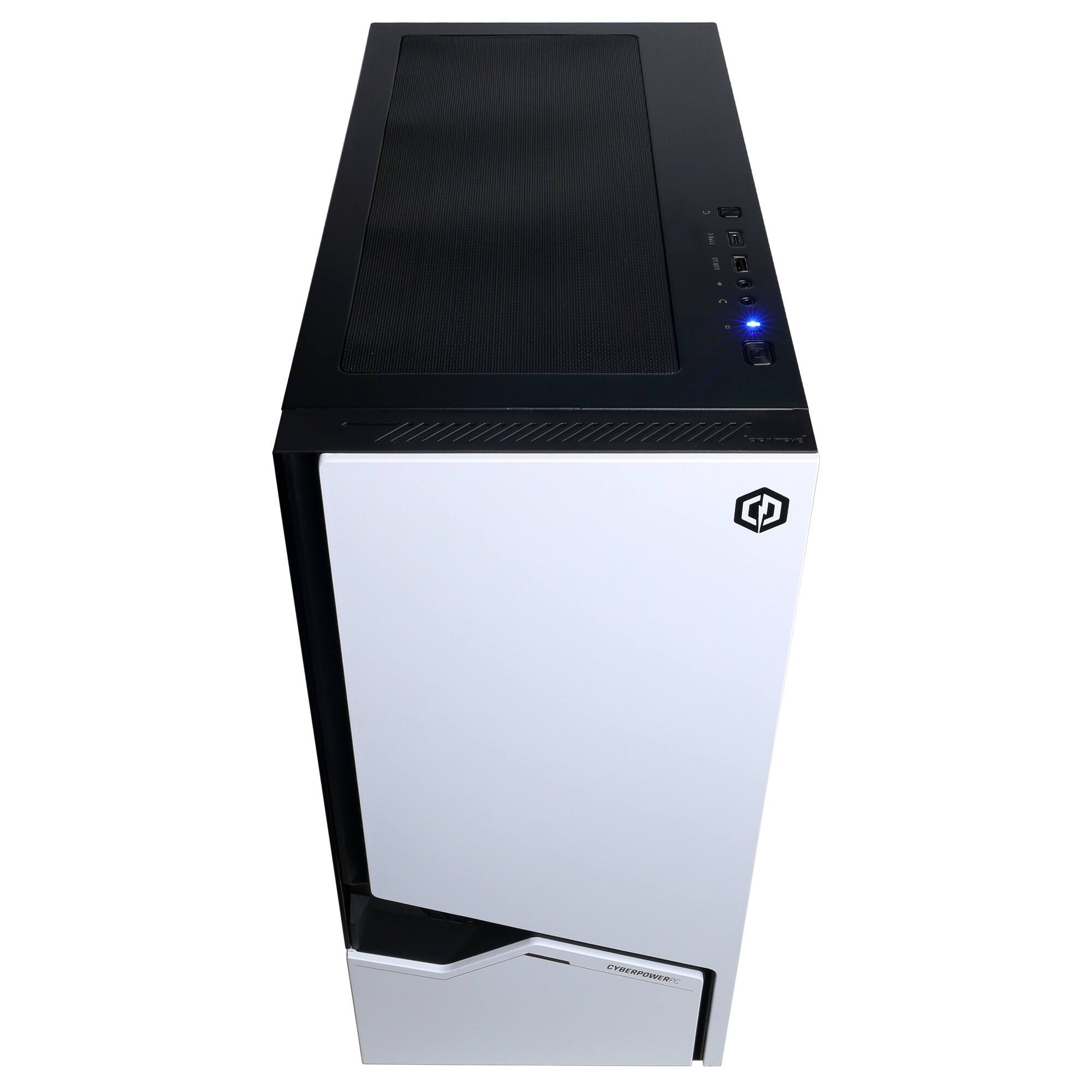 Alt View 2. CyberPowerPC - Gaming Desktop - AMD Ryzen 7 9800X3D - NVIDIA GeForce RTX 5070 12GB - 32GB DDR5 - 1TB PCIe 4.0 SSD.