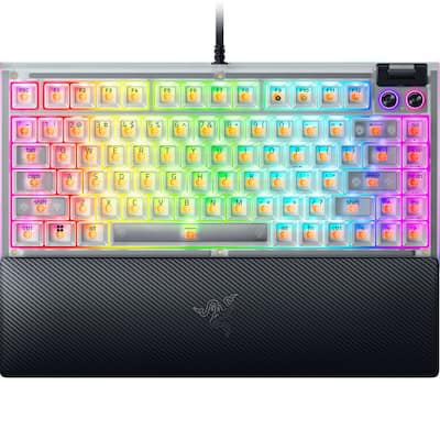 Razer Blackwidow V4 75% Wired Mechanical Orange Switch Gaming Razer Blackwidow V4 75% Wired Mechanical Orange Switch Gaming