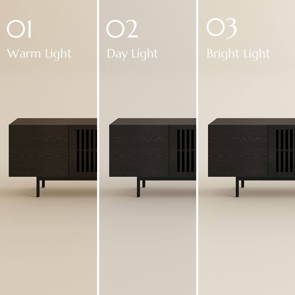 01 Warm Light  
02 Day Light  
03 Bright Light