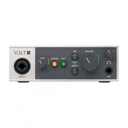 VOLT 1
48V
MONITOR
GAIN
VINTAGE
INST
HOST
DIRECT
INPUT
HP