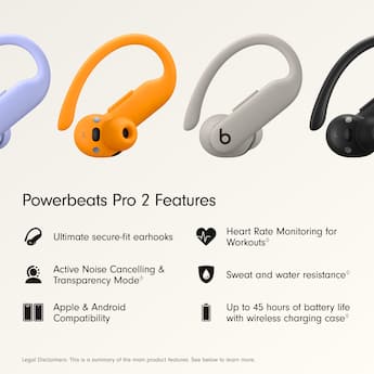 Beats Powerbeats Pro 2 True Wireless Active Noise Canceling Beats Powerbeats Pro 2 True Wireless Active Noise Canceling