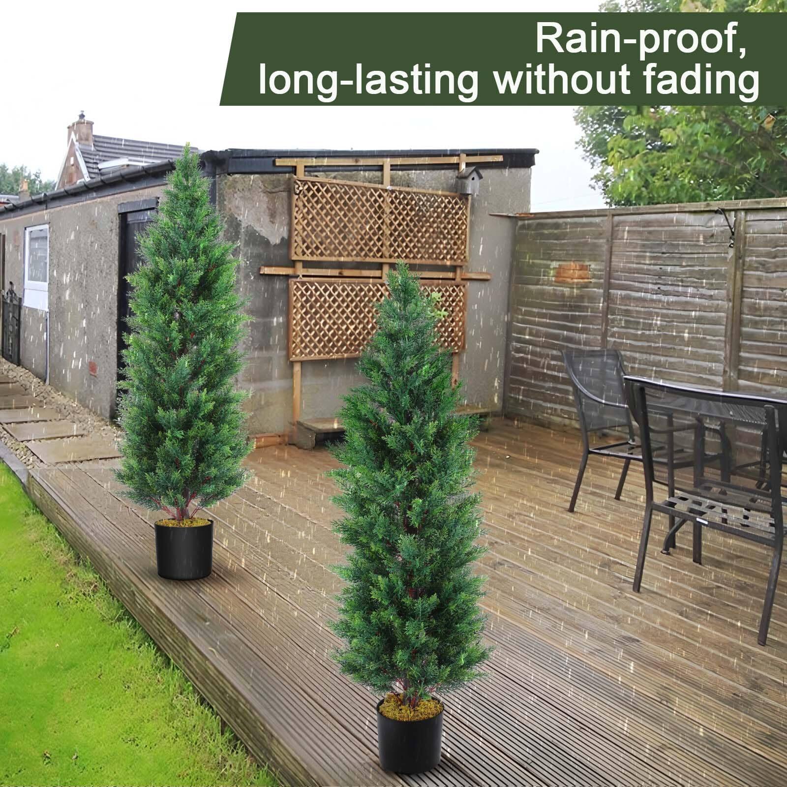 Rain-proof, long-lasting without fading