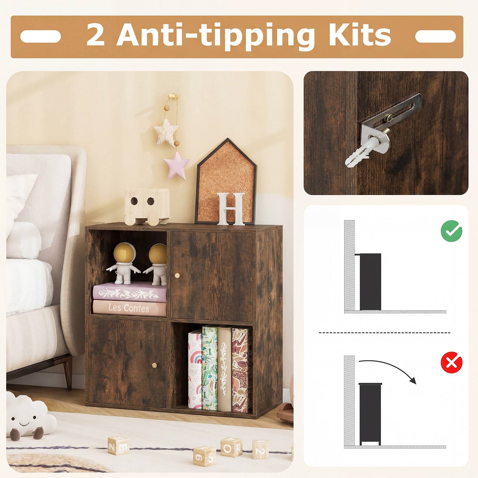 2 Anti-tipping Kits