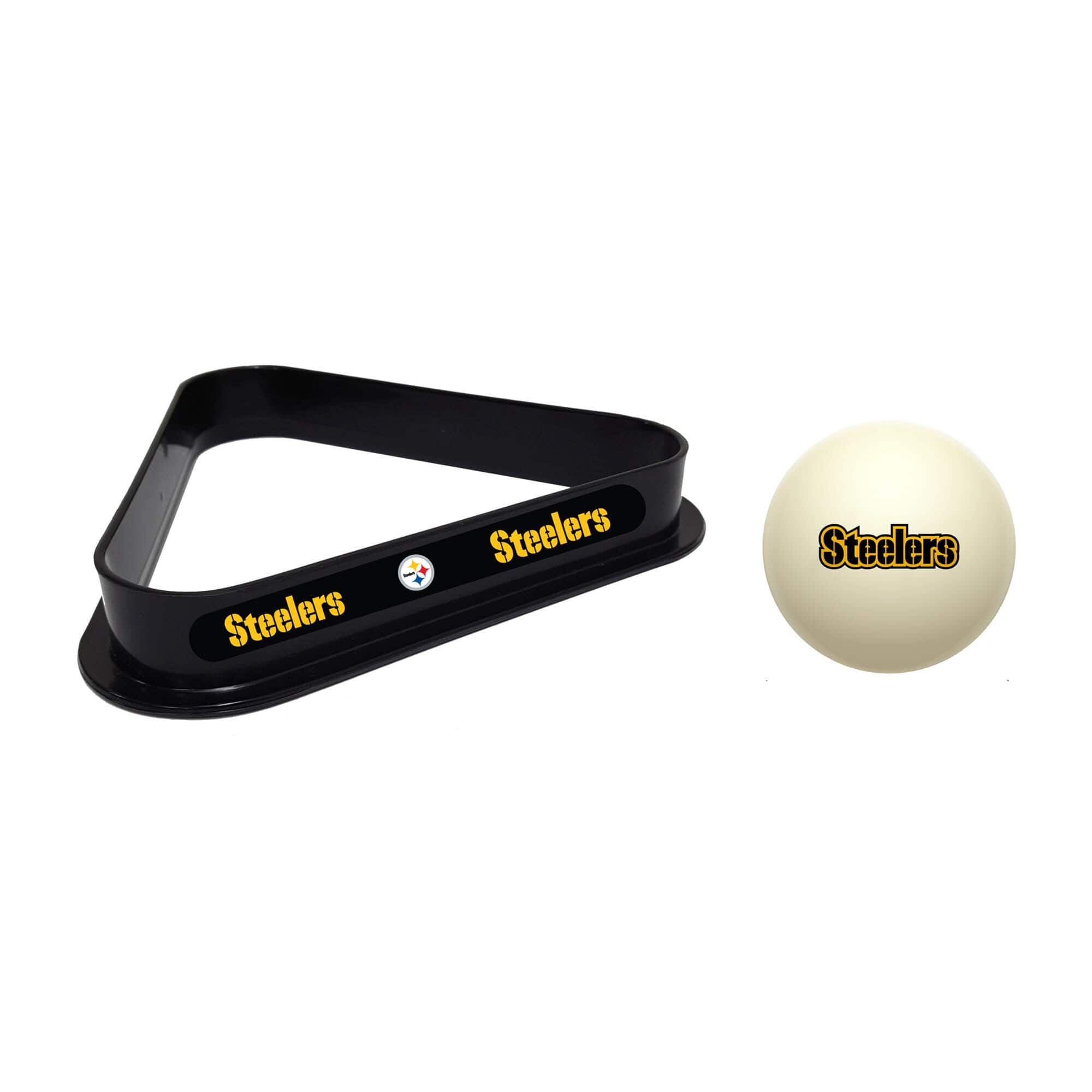 Imperial - Pittsburgh Steelers Cue Ball & Rack Set - White price history on PriceWatchPro