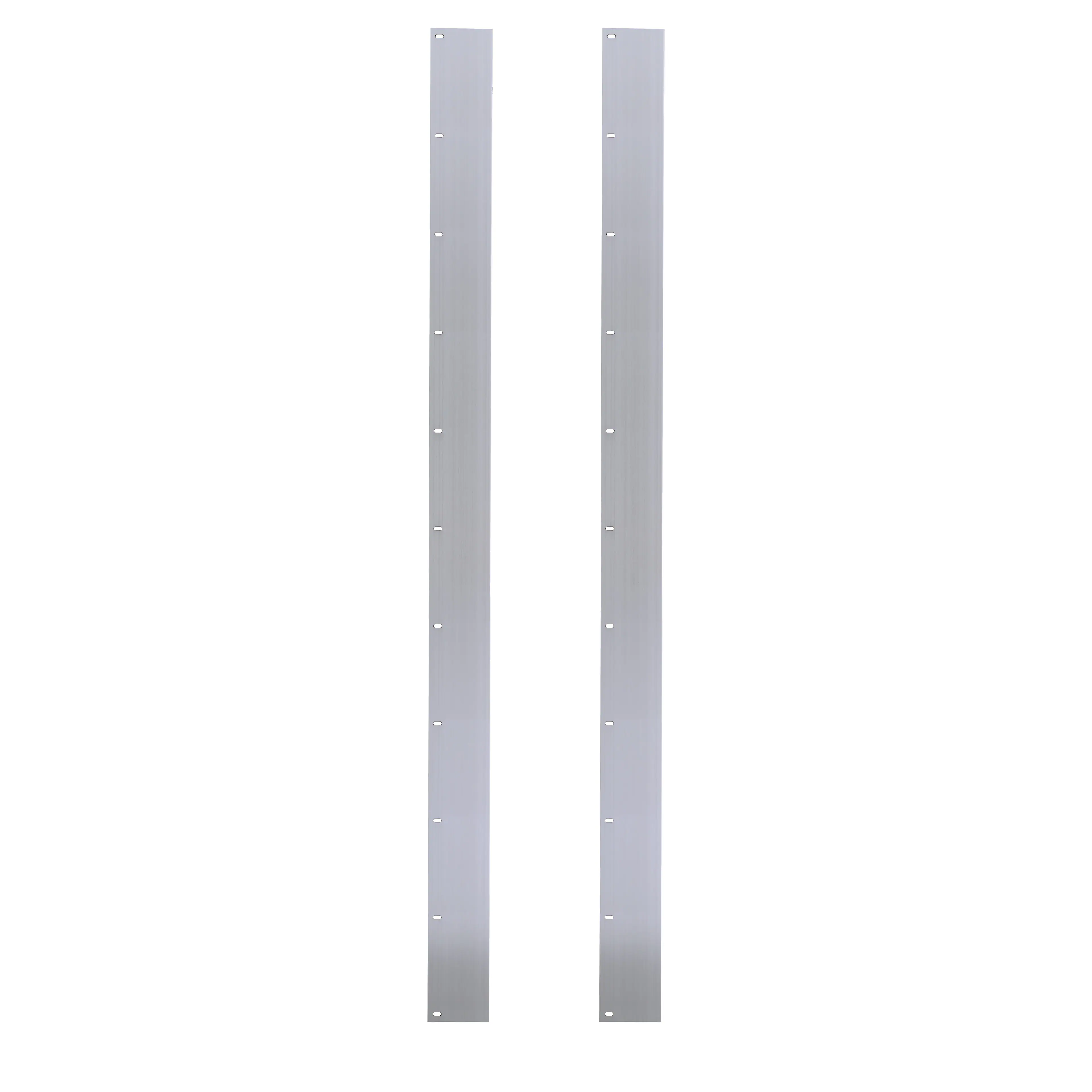 Front. SKS - Retrofit Frame Kit for Select SKS Refrigerators and Freezers - Brushed Aluminum.