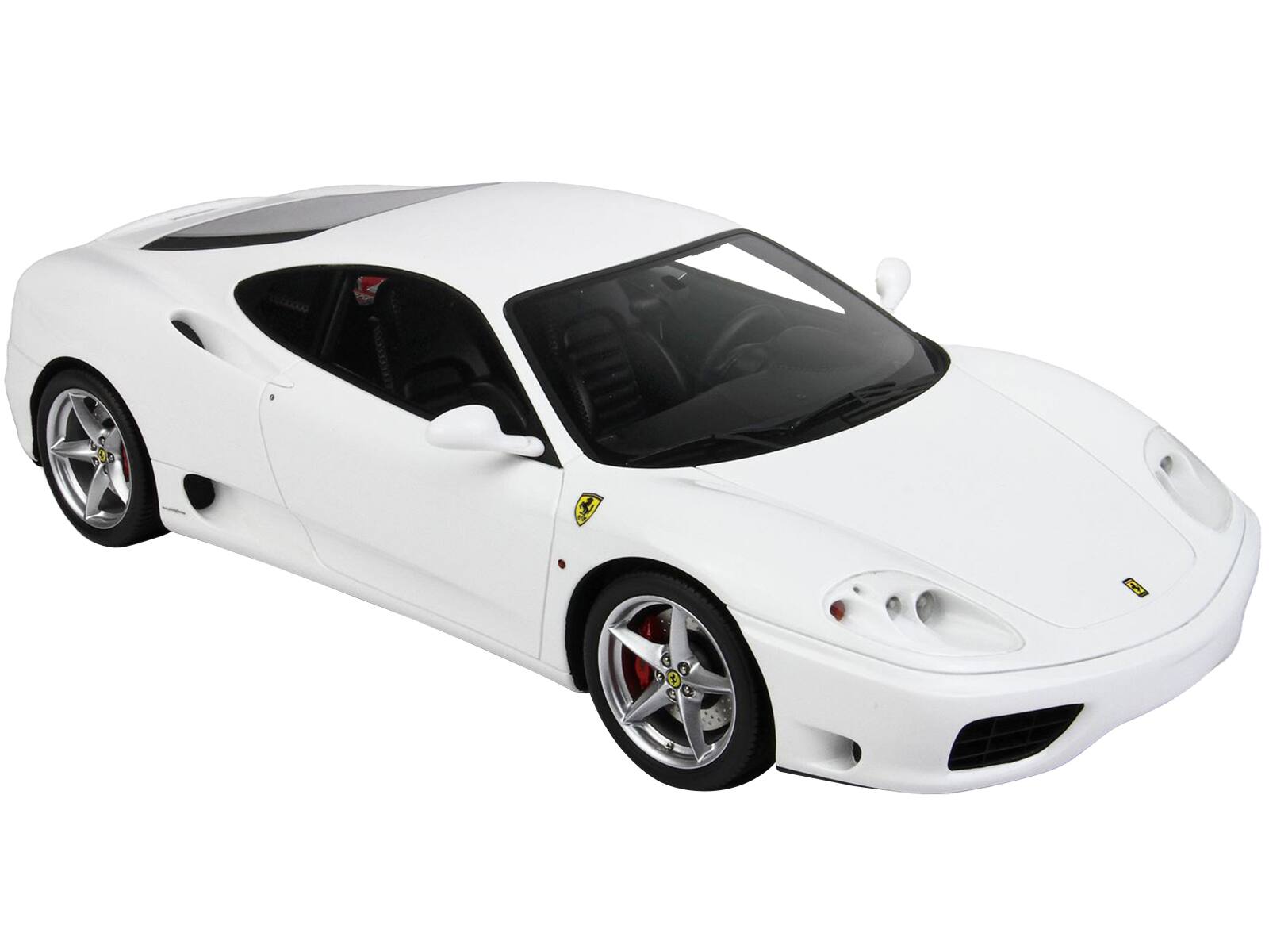Alt View 1. BBR - 1999 Ferrari 360 Modena White with DISPLAY CASE Limited Edition to 84 pieces Worldwide 1/18 Model Car by BBR.