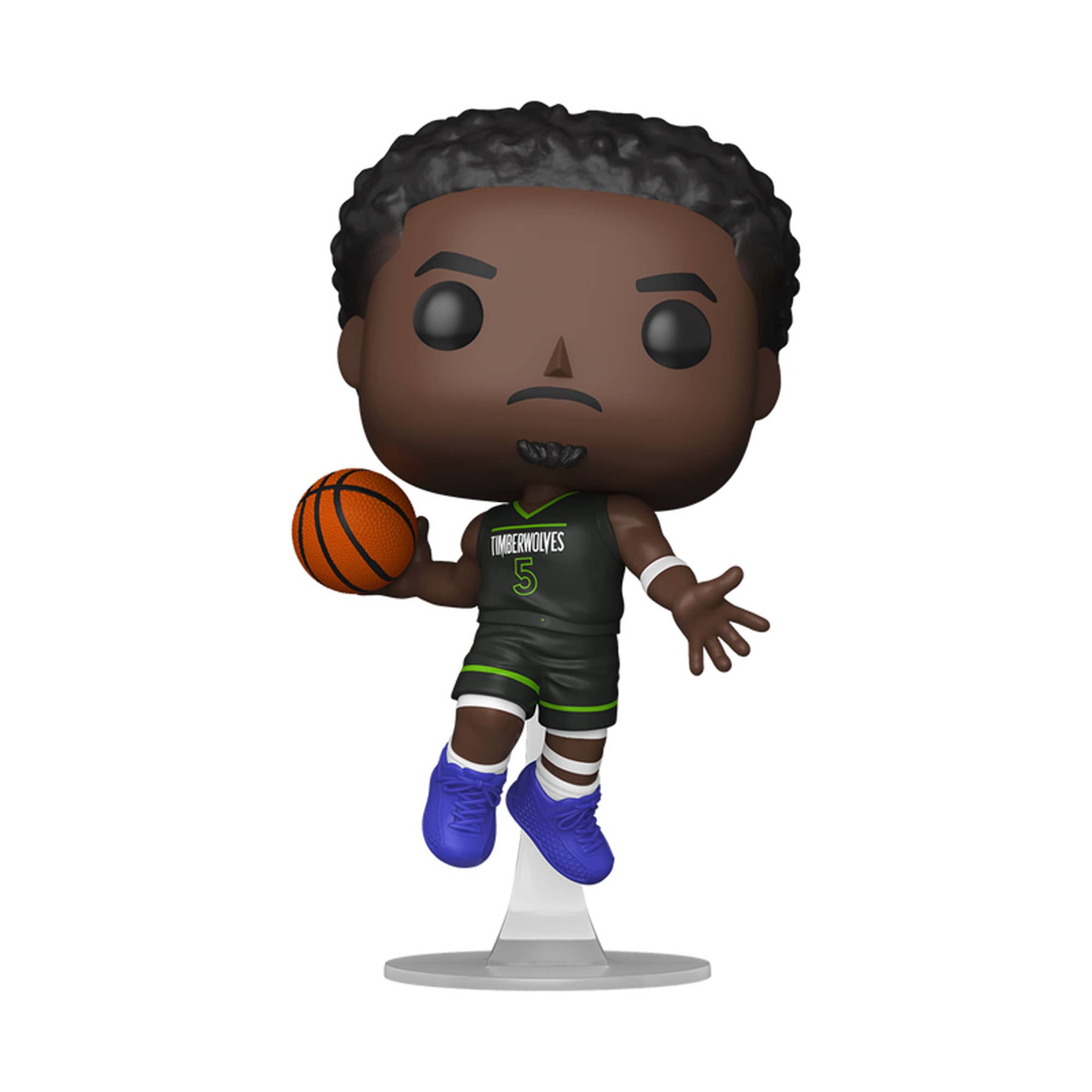 Alt View 1. Funko - Funko Pop! Anthony Edwards Minnesota Timberwolves #215 Vinyl Figure - Multicolor.