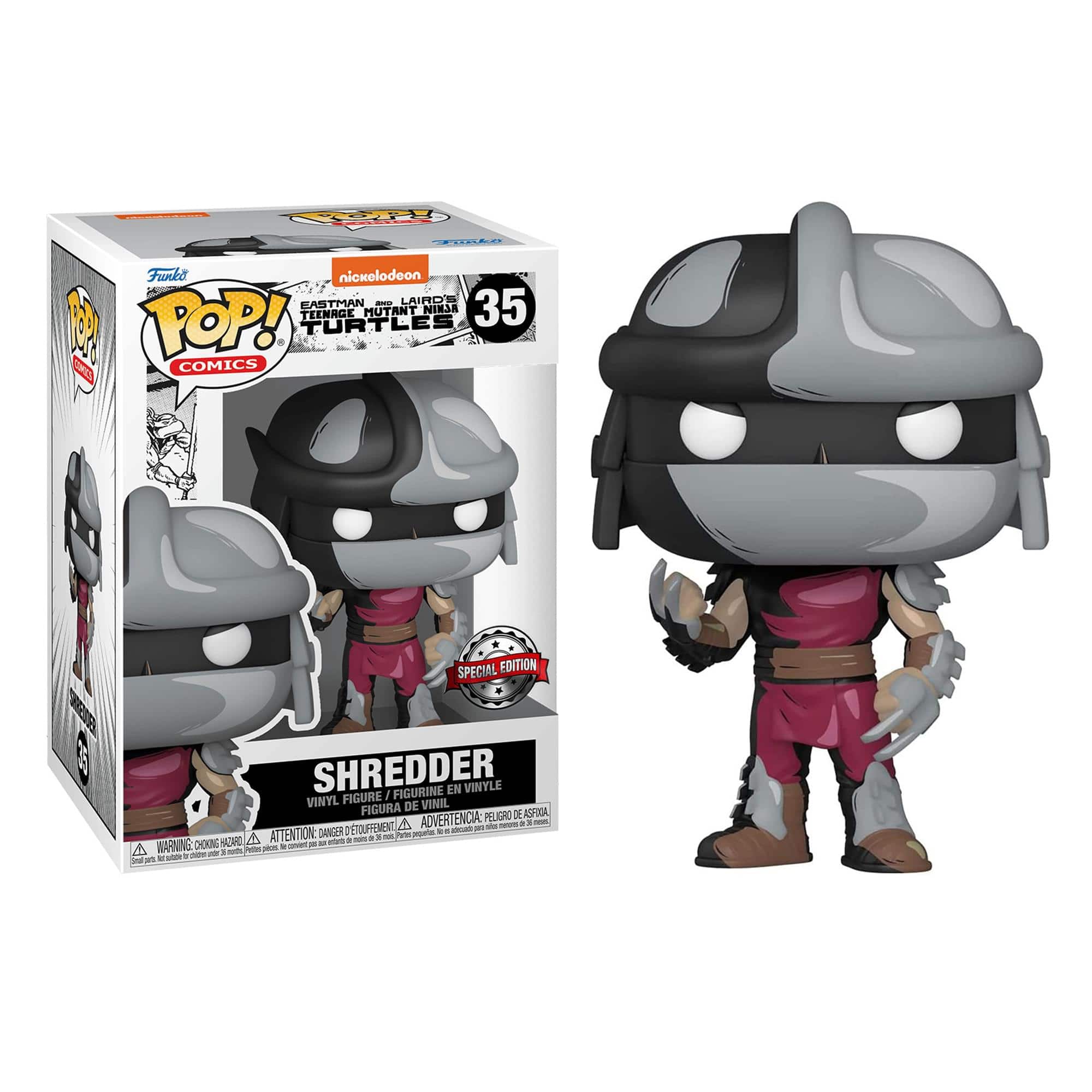 TMNT Funko POP Vinyl Figure | Shredder PX Exclusive - Red