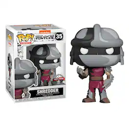 TMNT Funko POP Vinyl Figure | Shredder PX Exclusive - Red