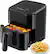 Front. Sweet - 3QT Air Fryer, Small Compact AirFryer with Digital PP Touch Panel - Black.