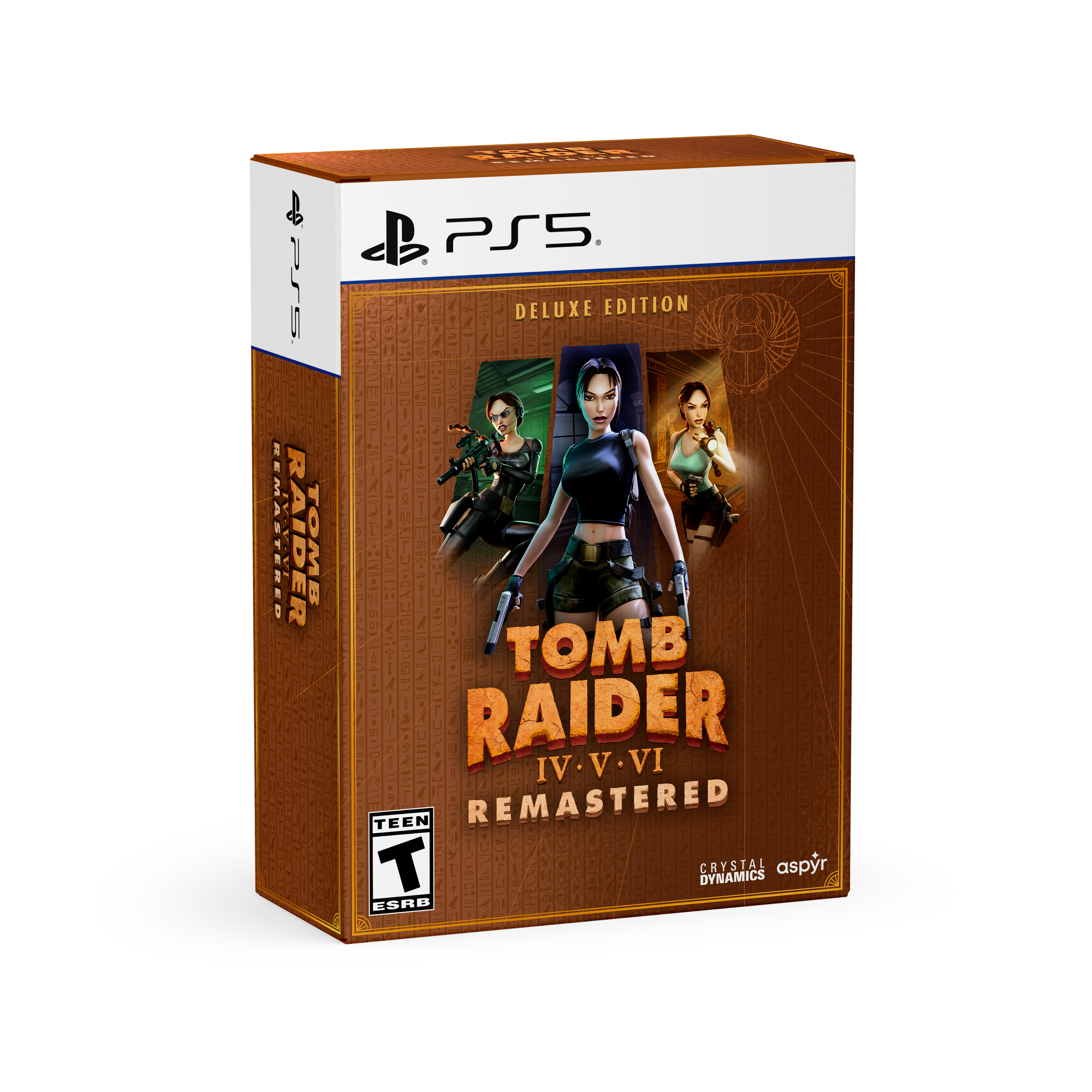 Tomb Raider IV-VI Remastered Starring Lara Croft Deluxe Edition - PlayStation 5 - Front_Zoom