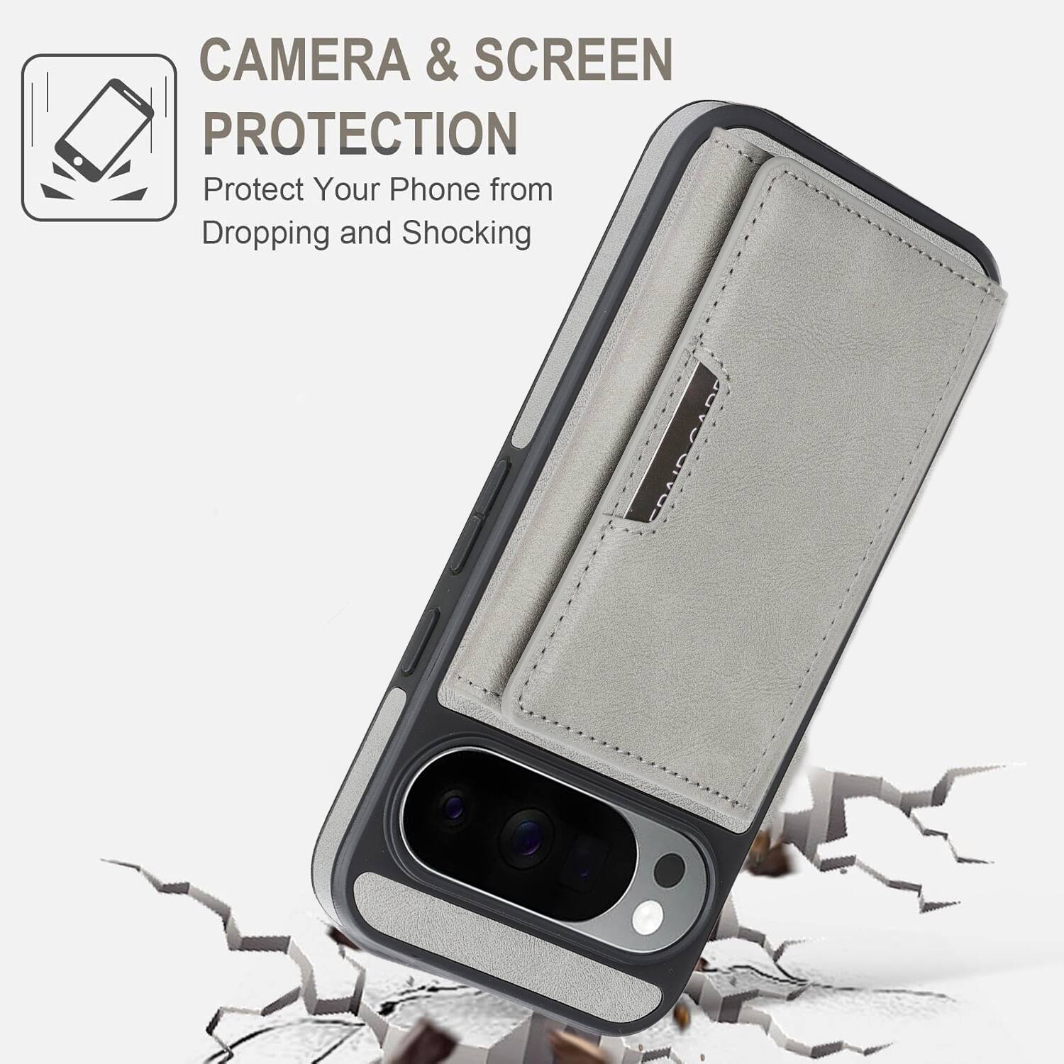 CAMERA & SCREEN PROTECTION  
Protect Your Phone from Dropping and Shocking