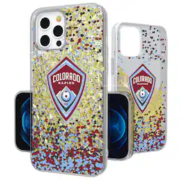 Keyscaper - MLS - Colorado Rapids iPhone Confetti Glitter Design Case - 13 - Multicolor
