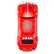 Alt View 14. QFX - Retro Car Portable Bluetooth Speaker with Bass Radiator and LED Lights - Red.