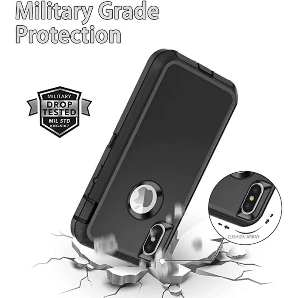 Military Grade Protection, MILITARY DROP TESTED MIL STD 810G-516.7, CUSHION ARRAY