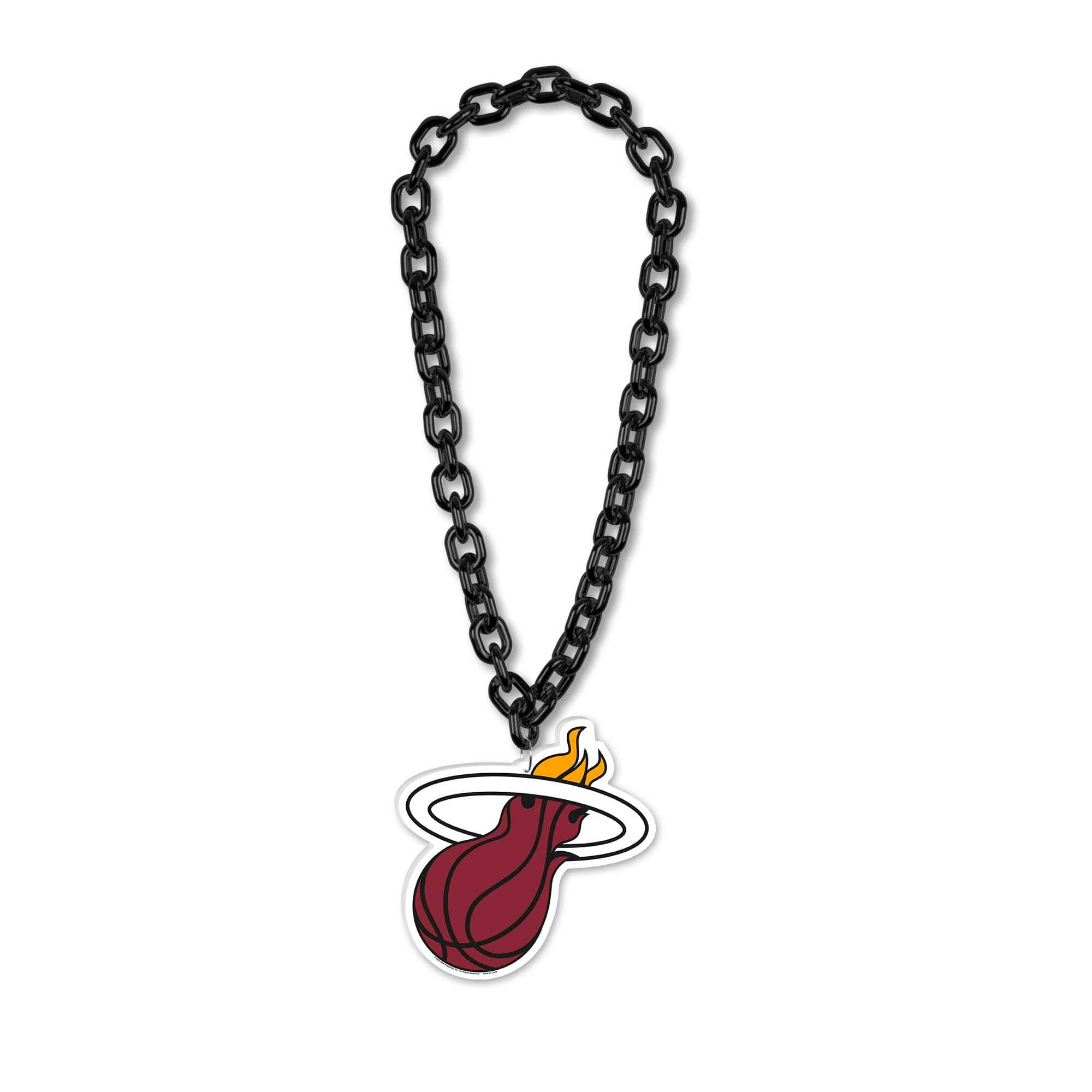 WinCraft - Miami Heat Big Chain Logo Necklace - Multicolor price history on PriceWatchPro
