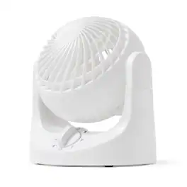 IRIS USA - WOOZOO Small Desk Fan, 3 Speed, 112° Adjustable Tilt, Low Noise, Tabletop Air Circulator