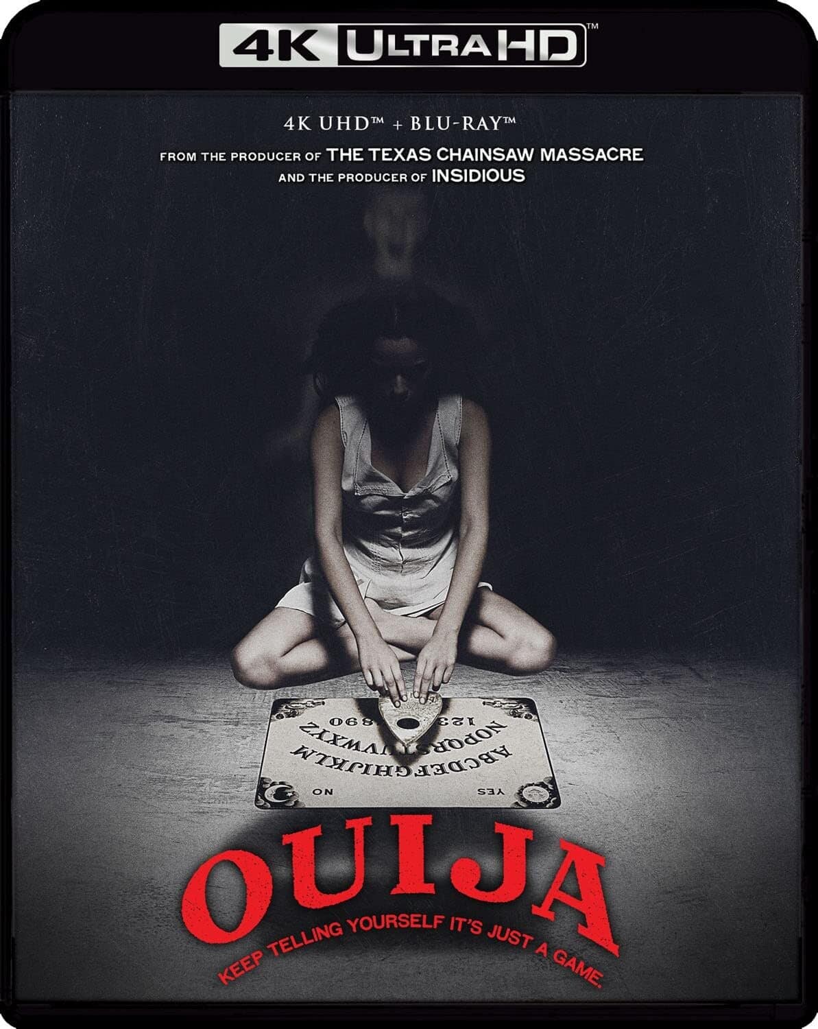 Front. Ouija   - 4K Blu-Ray.