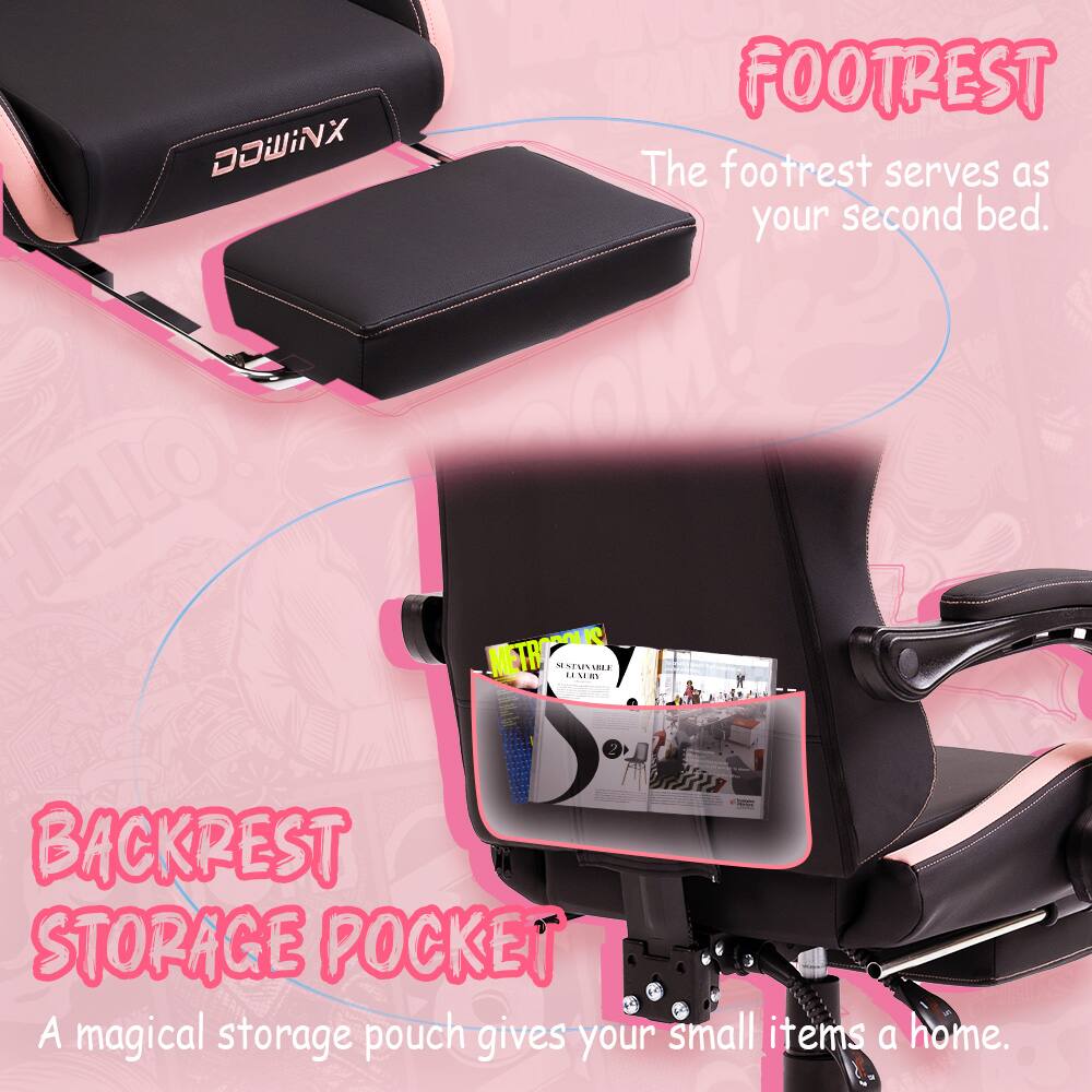 BAN FOOTREST DOWNX  
The footrest serves as your second bed.  

HELLO! OM! METR METROOLIS MATUAES LENEMN 2 J K2S BACKREST STORAGE POCKET  
A magical storage pouch gives your small items a home.