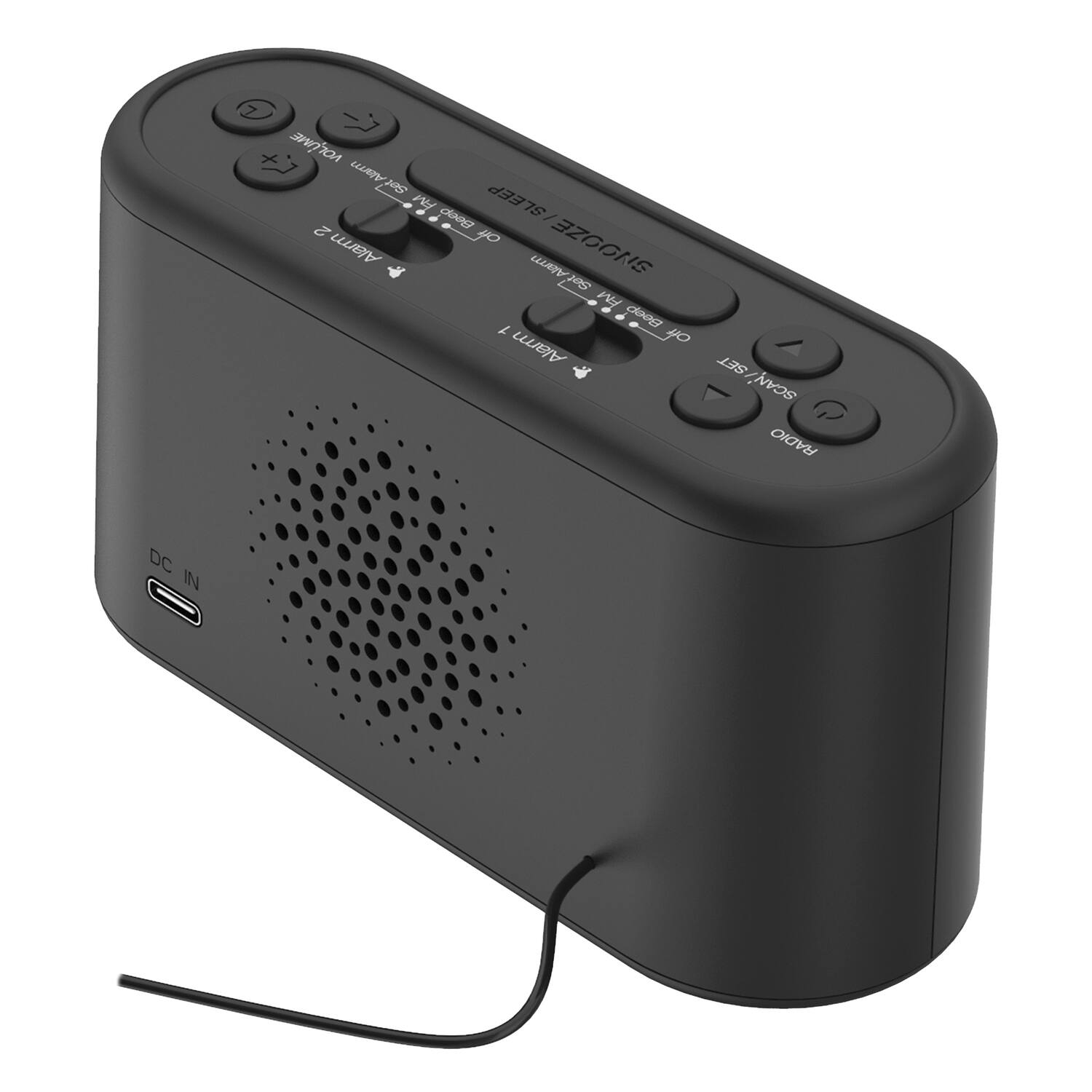 Set Alarm Sot n Beep SLEEP 75 / yo Alar Alarm SNOOZE  FM 1 doeg Alarm yo SET SCAN RADIO DC IN