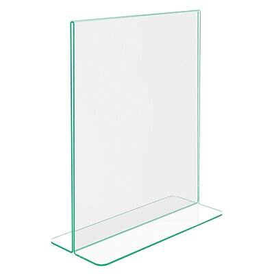 Alt View 1. Deflecto - Superior Image Document Holder, 8.5" x 11", Table Top Acrylic - Clear.
