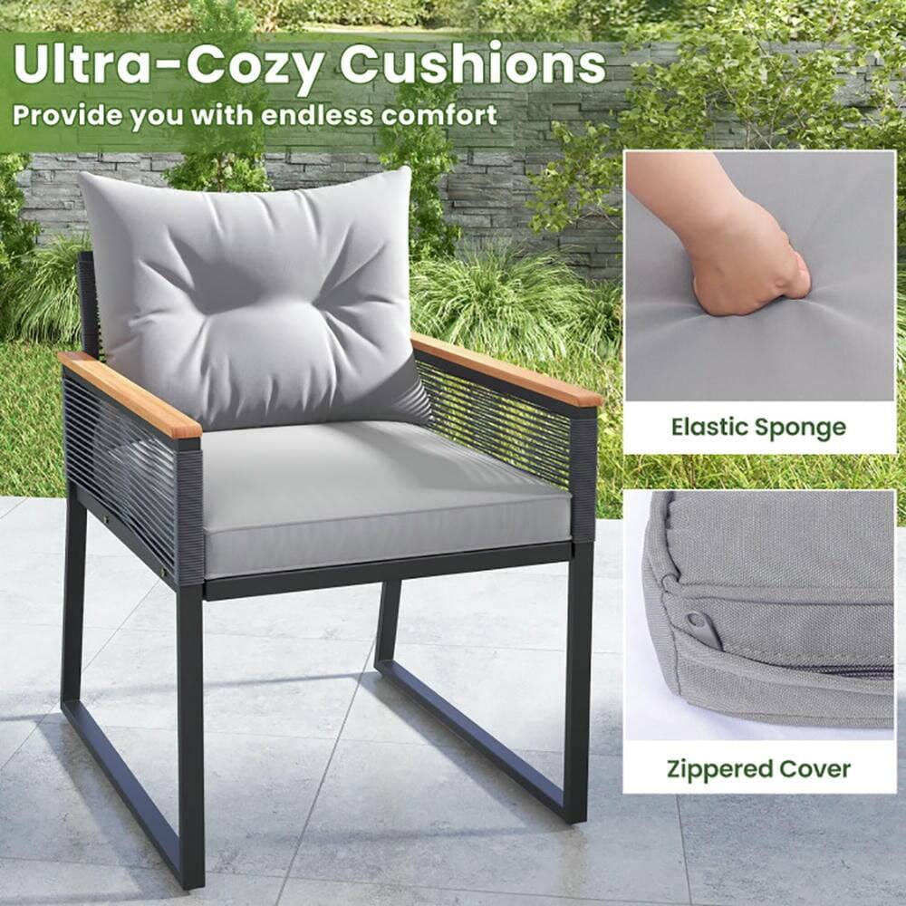 Ultra-Cozy Cushions  
Provide you with endless comfort  

- Elastic Sponge  
- Zippered Cover