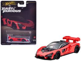 McLaren Senna "Fast X" (2023) Movie "Fast & Furious" Series Diecast Model Car by Hot Wheels - Red