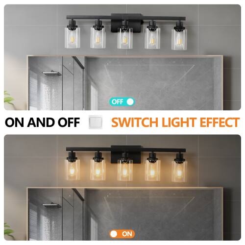 ON AND OFF SWITCH LIGHT EFFECT